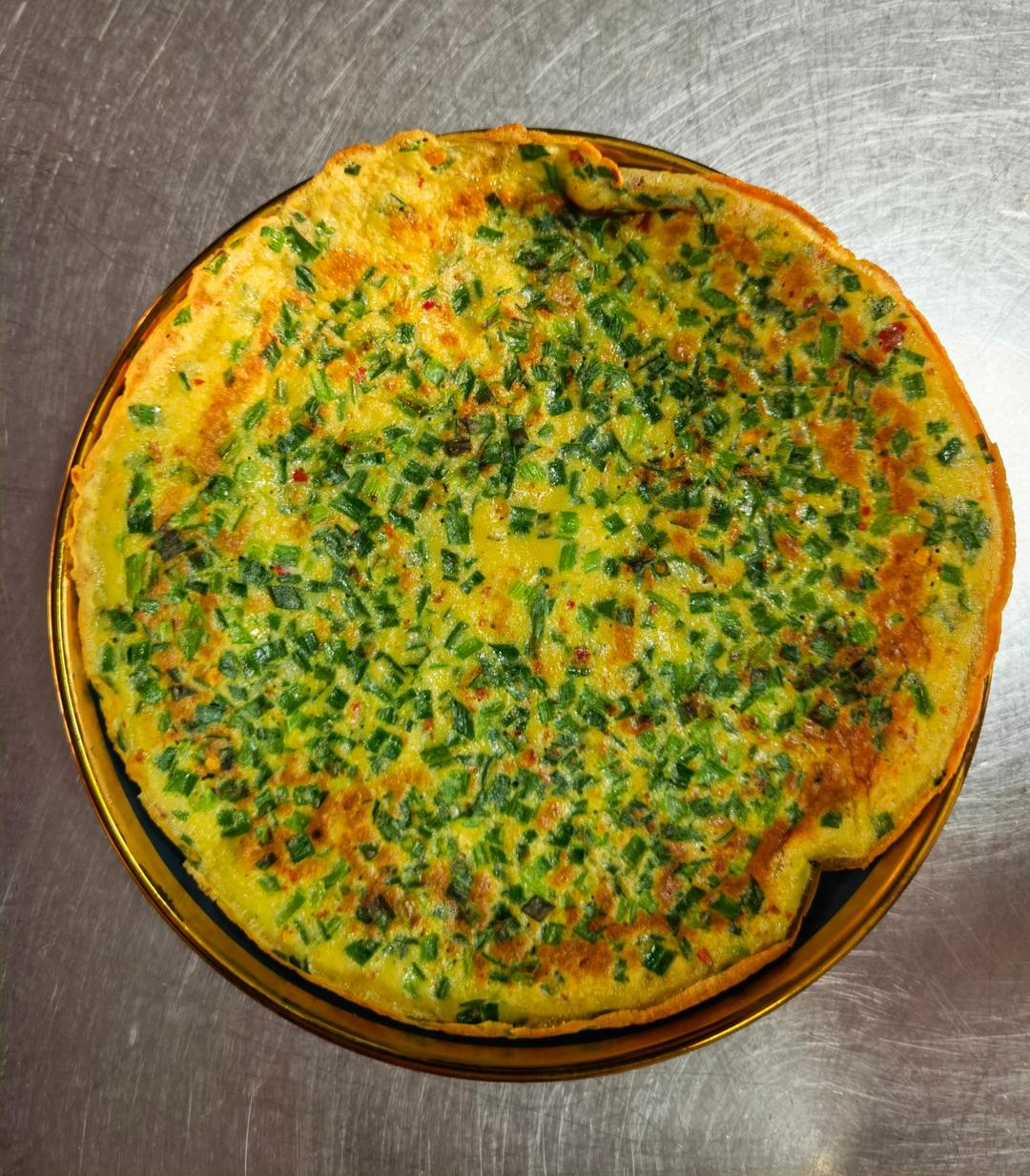韭菜鸡蛋饼