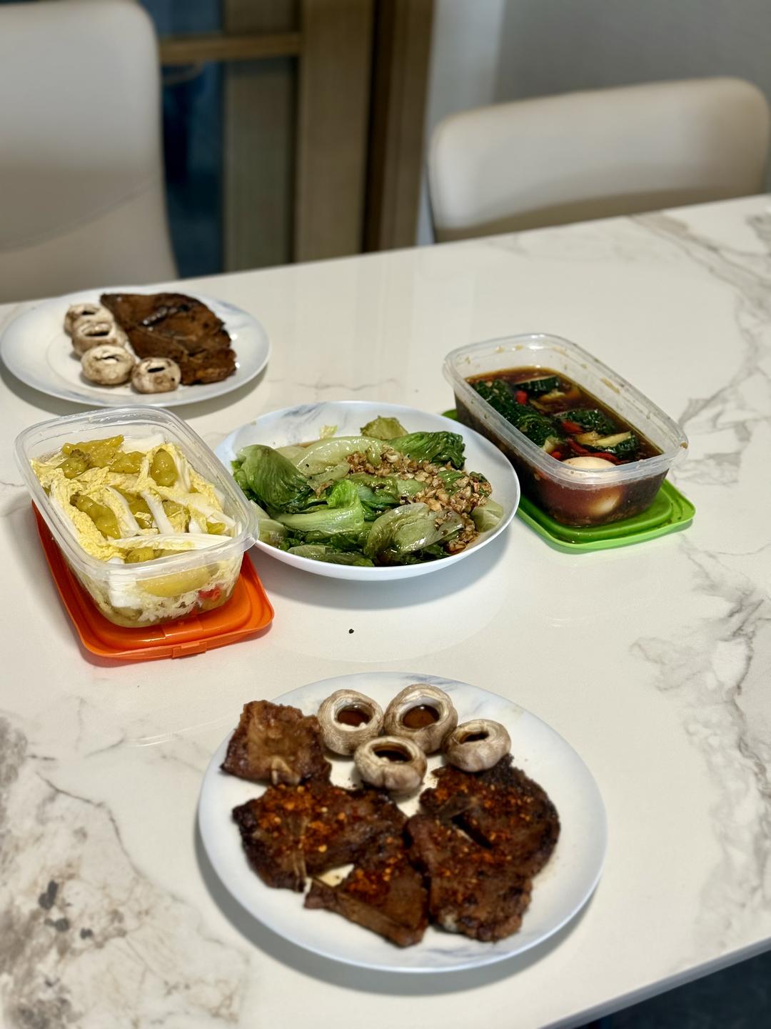一点不输饭店的白灼罗马生菜