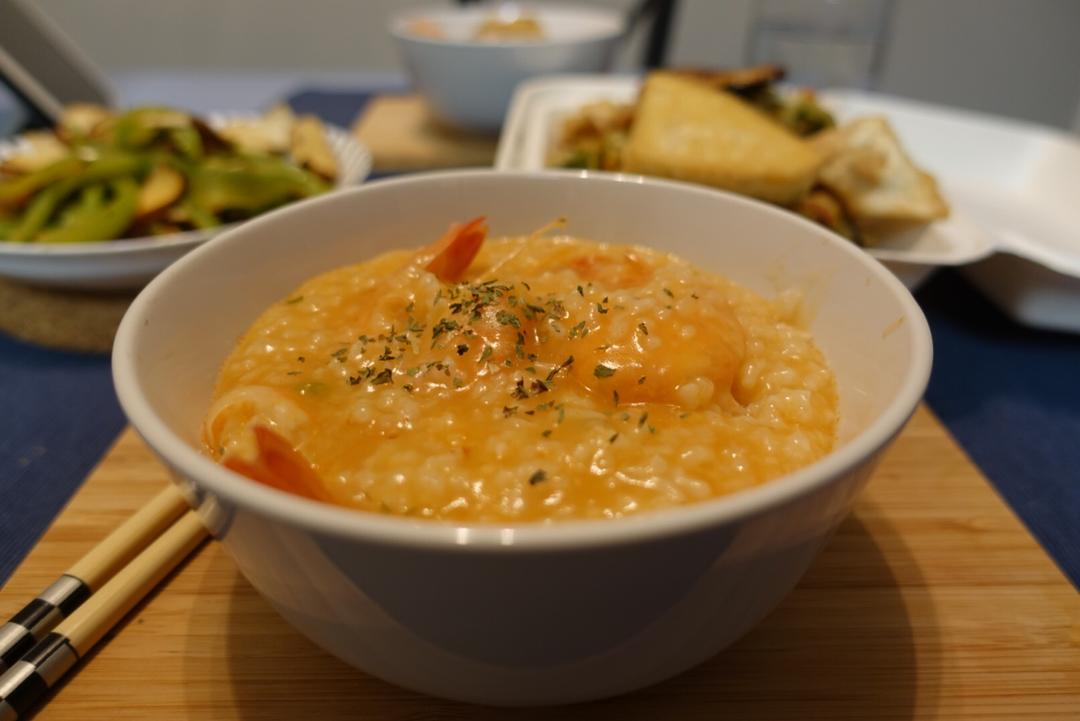 秘制鲜虾粥