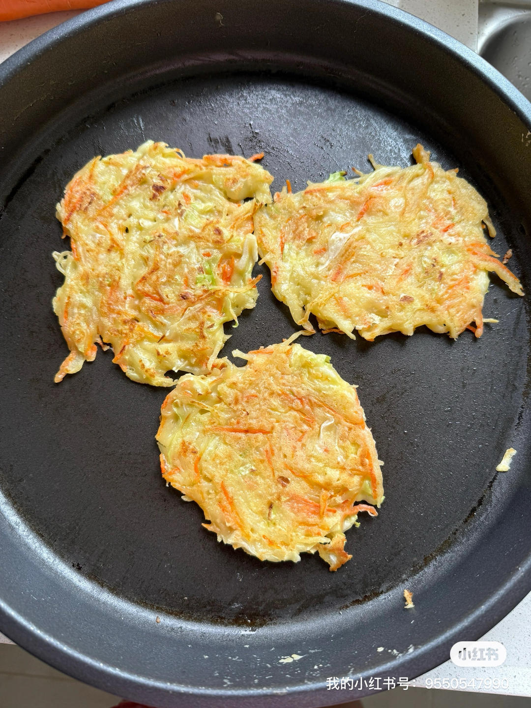 12月龄宝宝辅食 蔬菜饼（无蛋版）