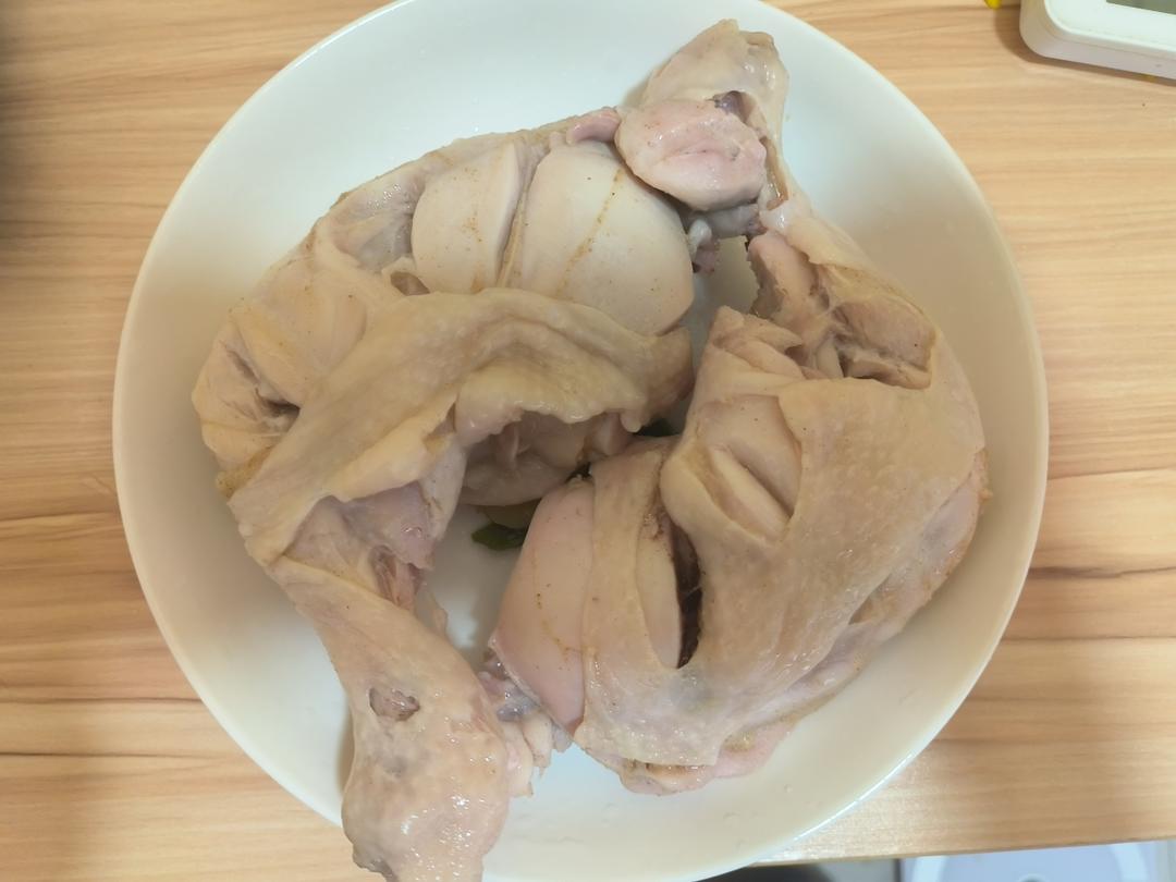 清蒸盐焗鸡腿