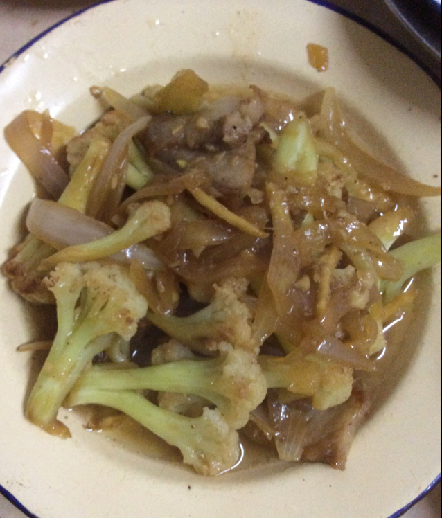 干锅花菜