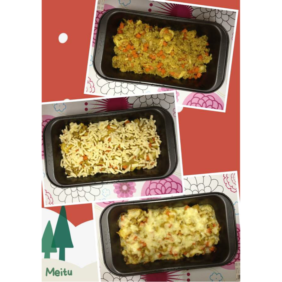 咖喱芝士焗饭