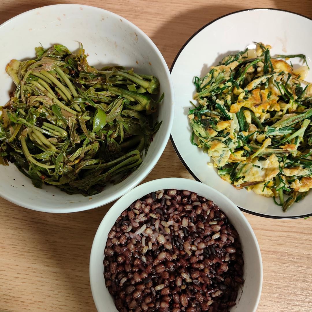 野葱鸡蛋（胡葱）