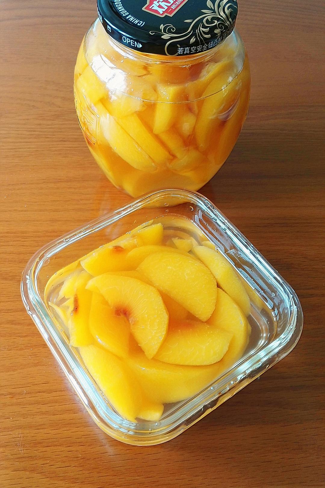 佳麻麻的小厨房做的黄桃罐头