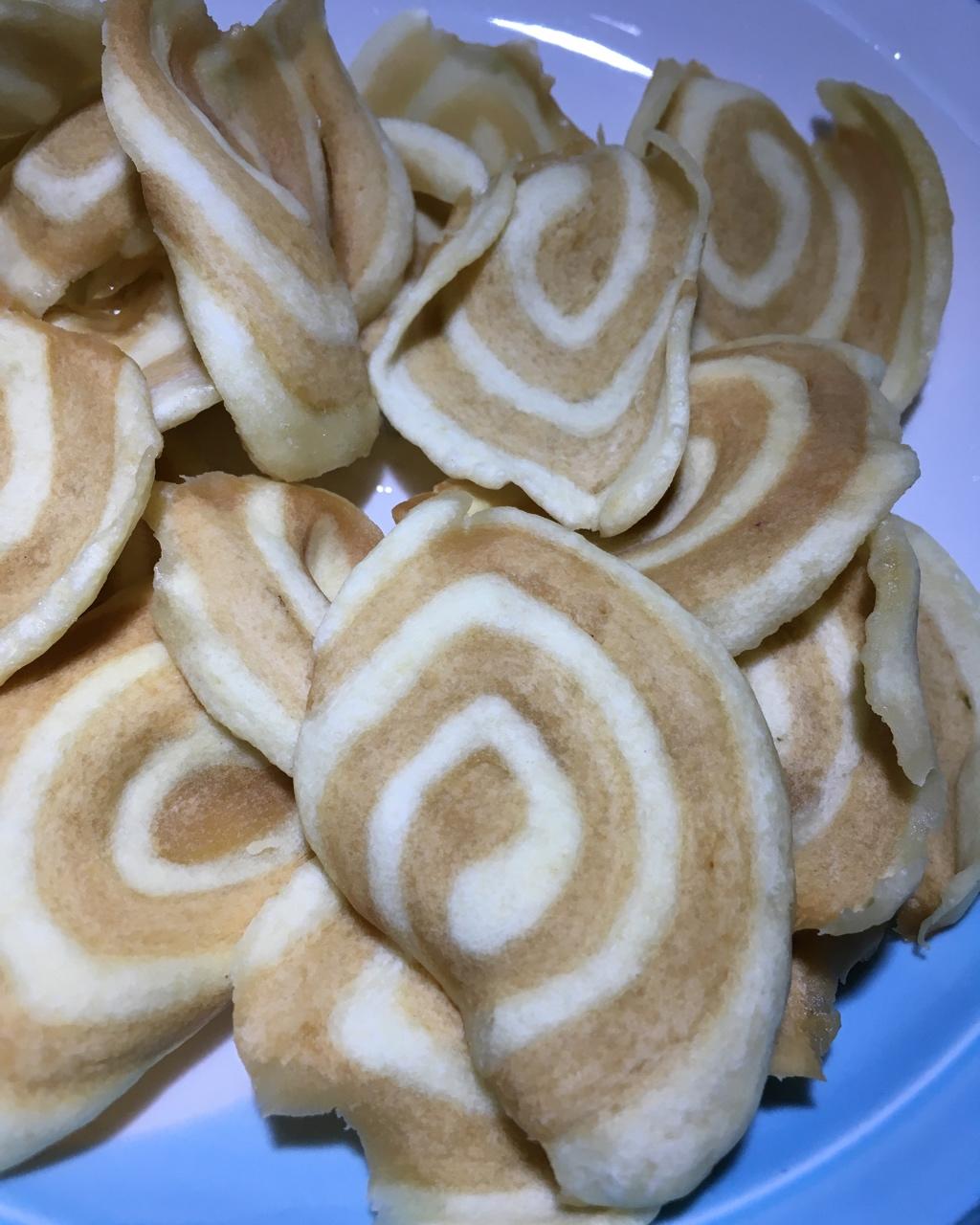 炸猫耳朵牛耳朵零食年货猪耳朵
