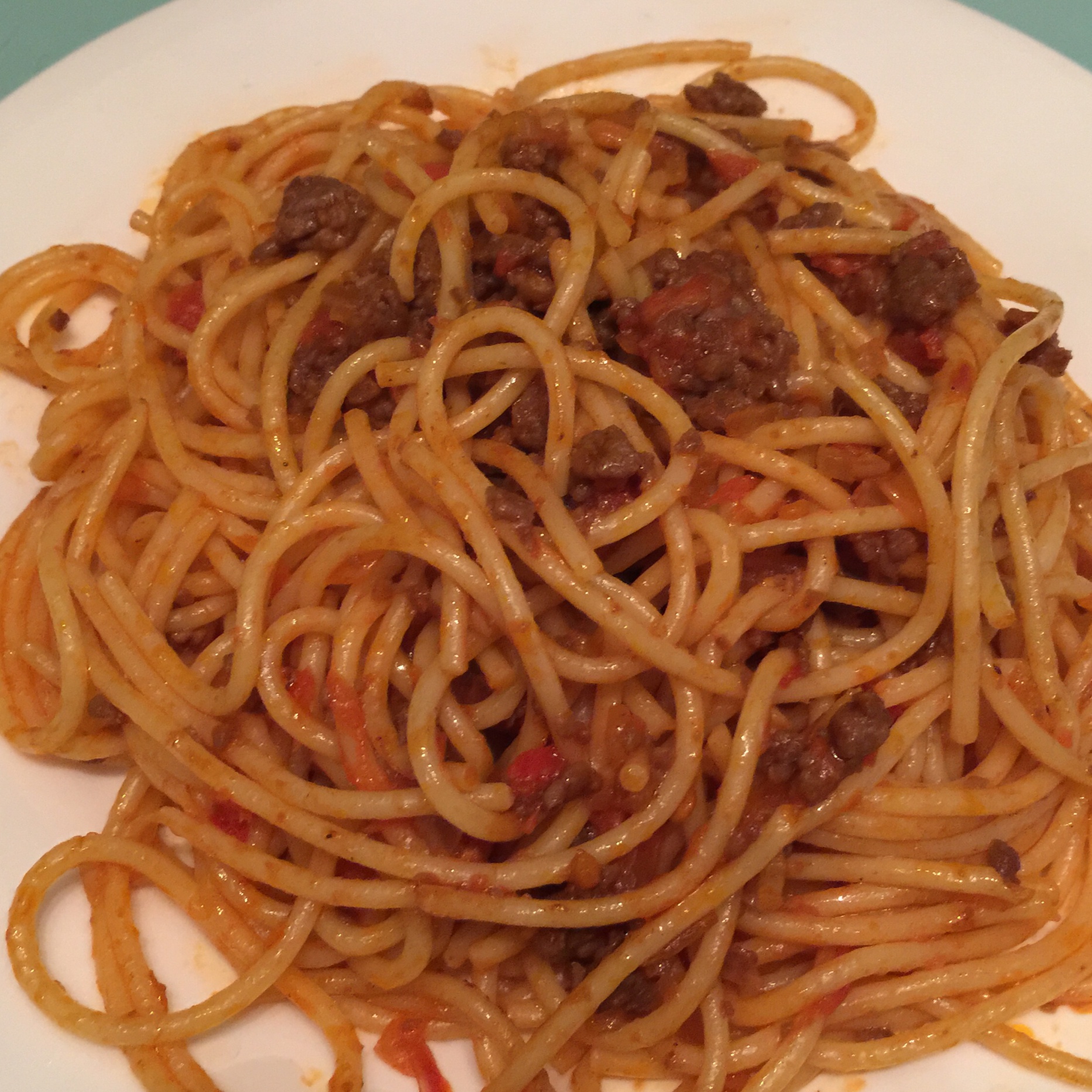 番茄肉酱意大利面