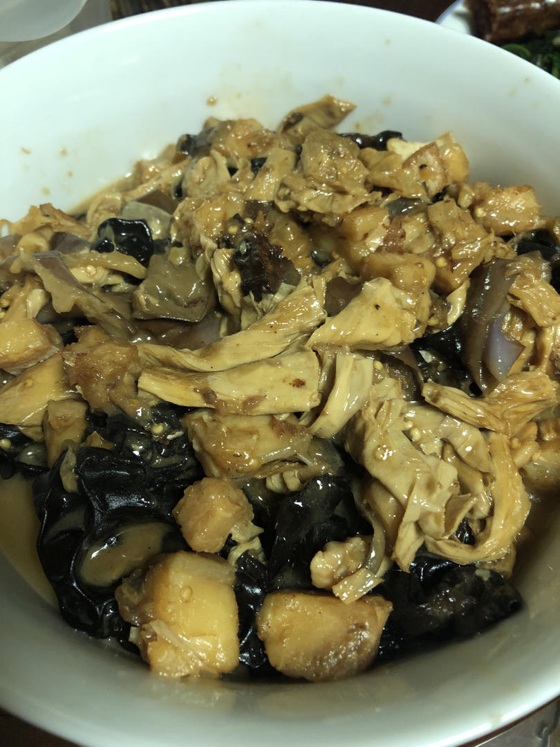 咸鱼茄子煲