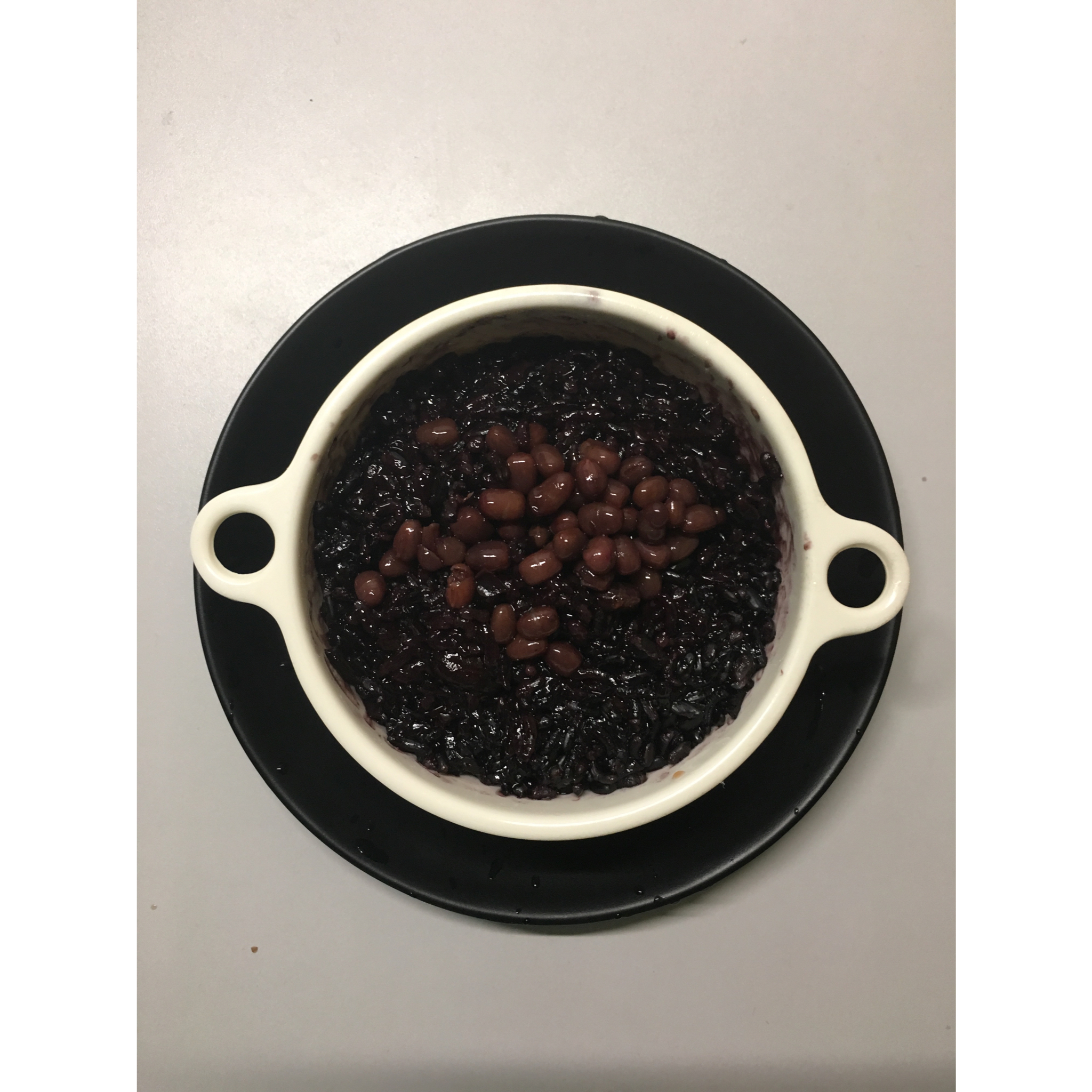 软糯甜香黑米饭