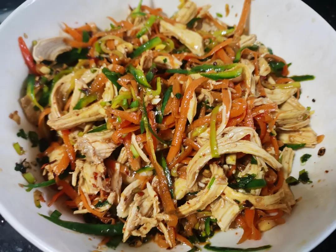 减脂餐 | 凉拌鸡胸肉