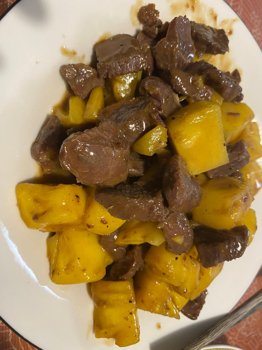 菠萝➕牛肉
