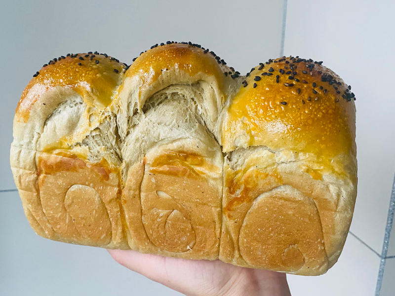 纯奶手撕吐司的做法 步骤1