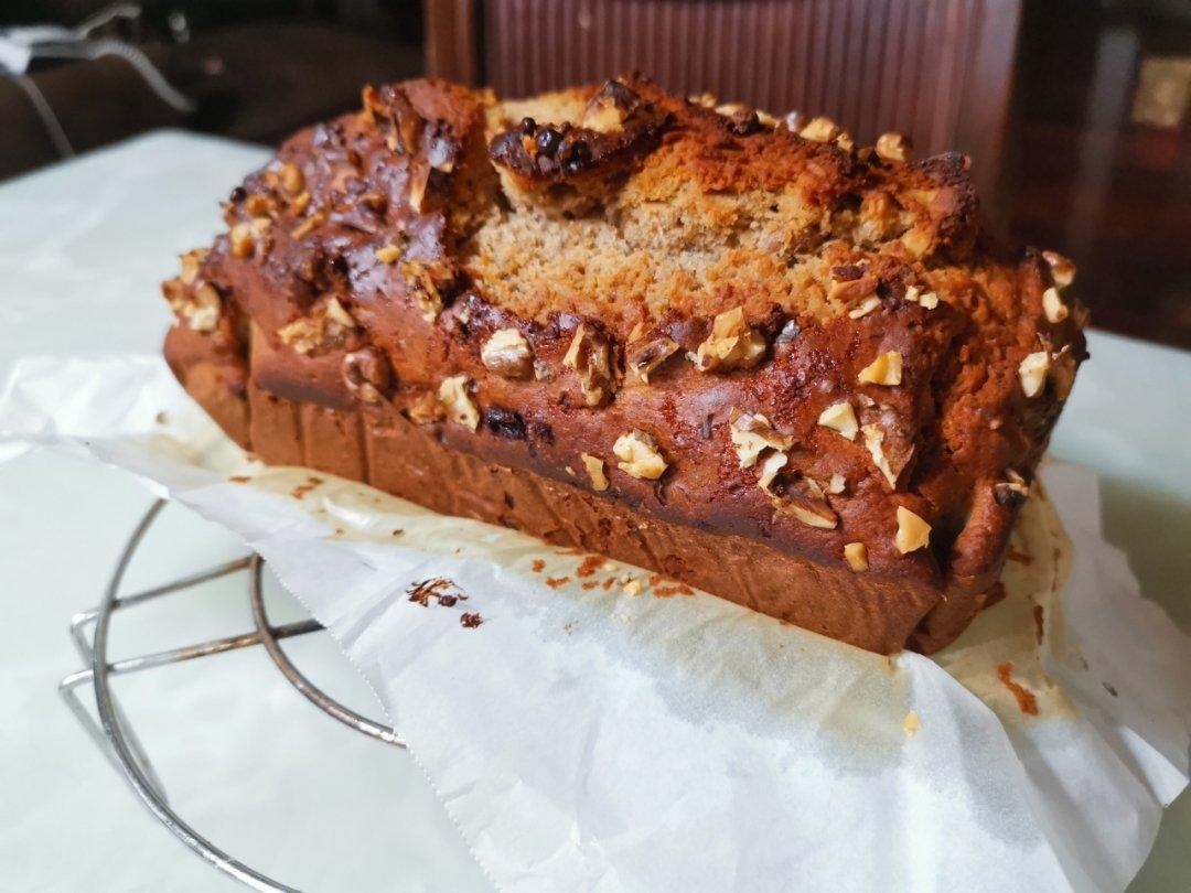 《Tinrry+》健康快手的香蕉核桃蛋糕