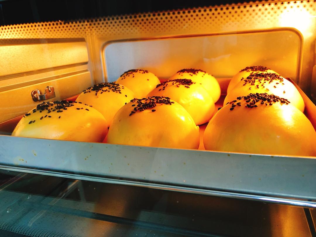 奶黄小餐包-一次发酵超好吃（附快手奶黄馅制作方法）