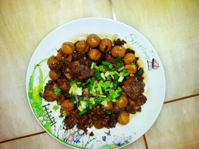 板栗焖排骨