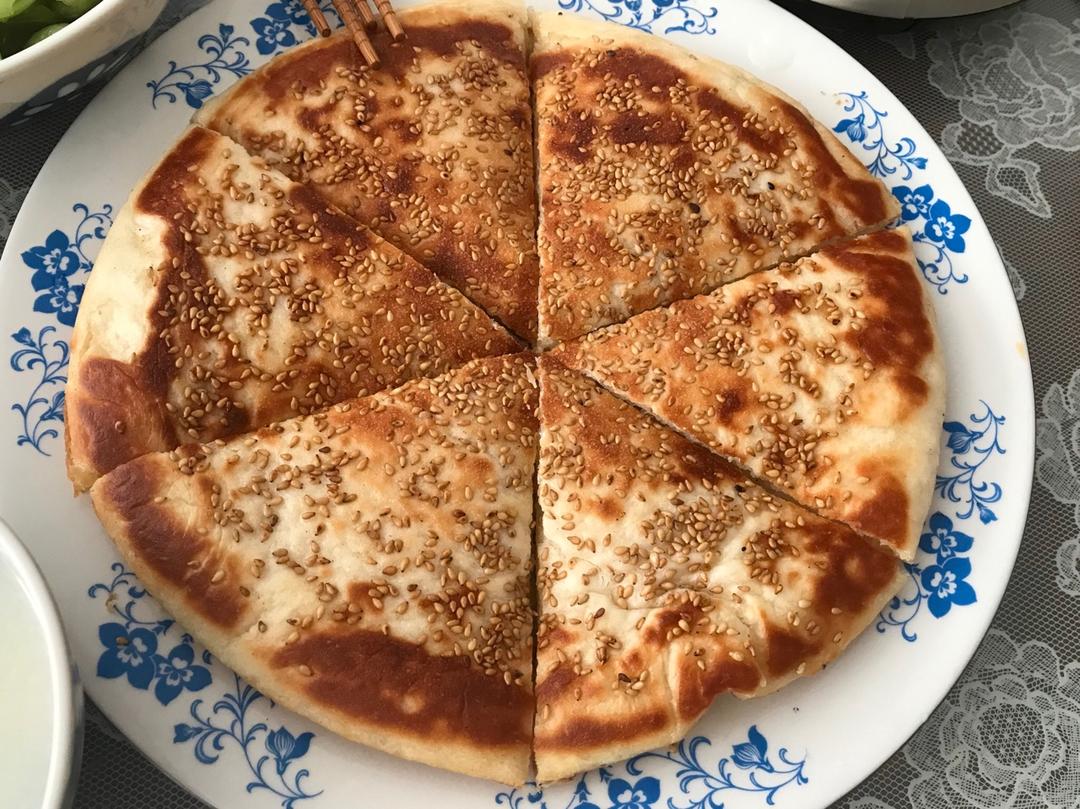 椒盐发面饼 Sesame Pancake