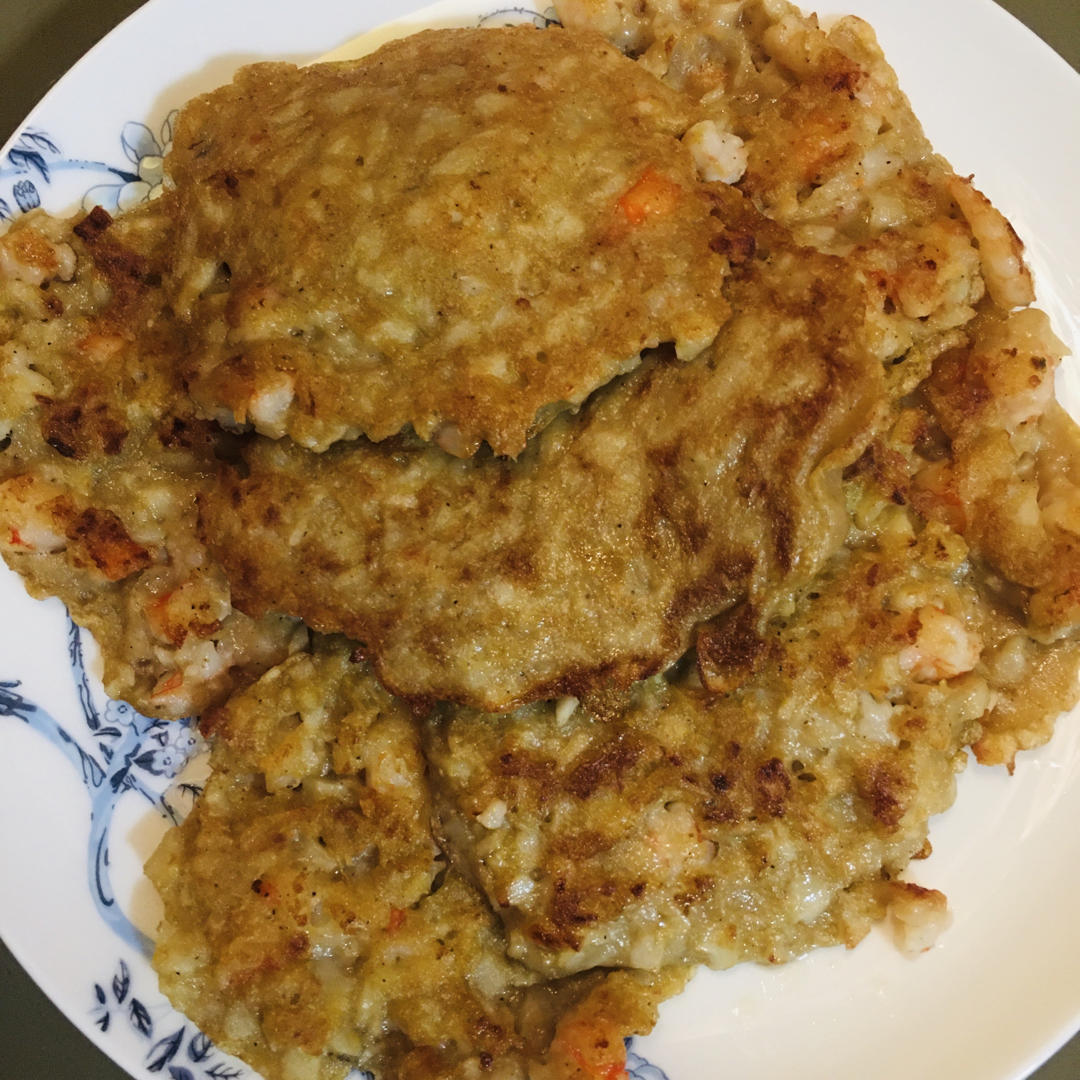 不会失败的快手虾饼
