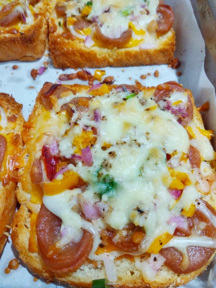 一人份吐司披萨【最好吃的披萨·快手营养早餐】