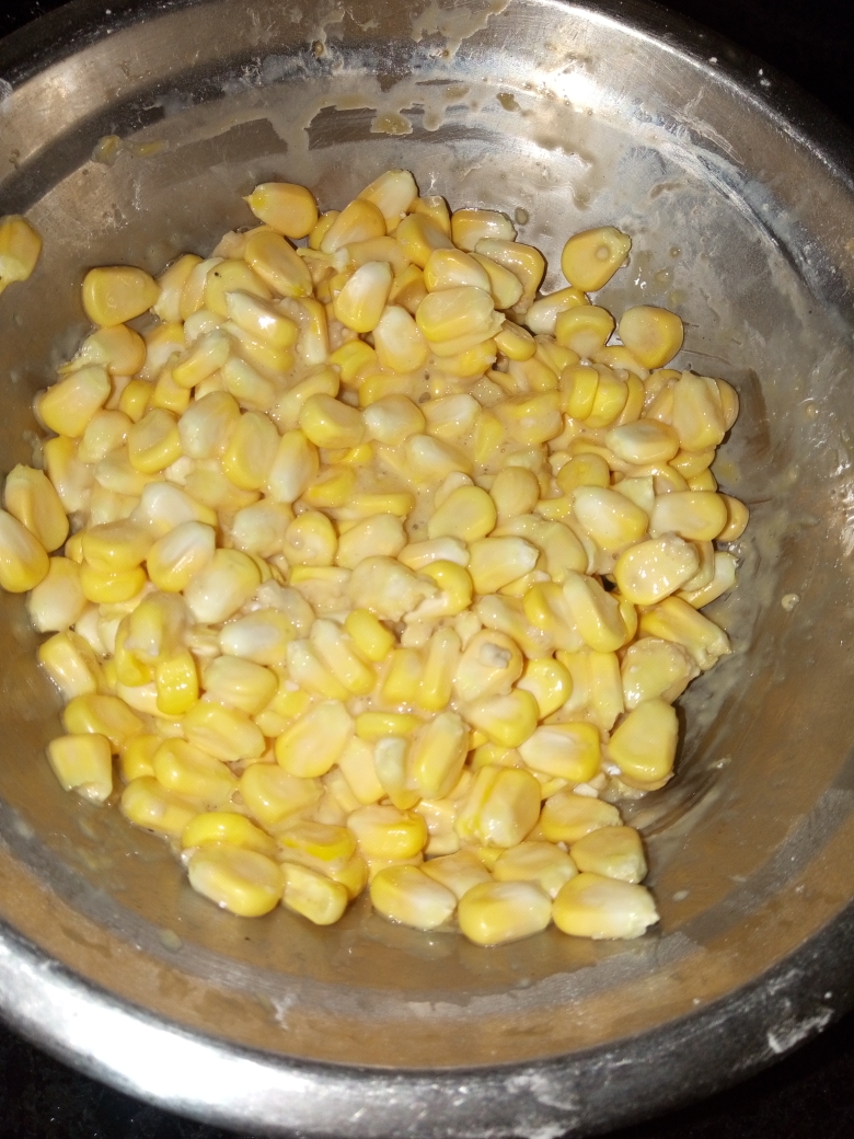 玉米烙（潮汕小吃）的做法 步骤4