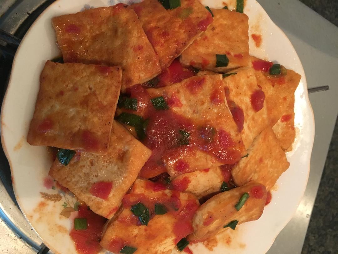 糖醋脆皮豆腐