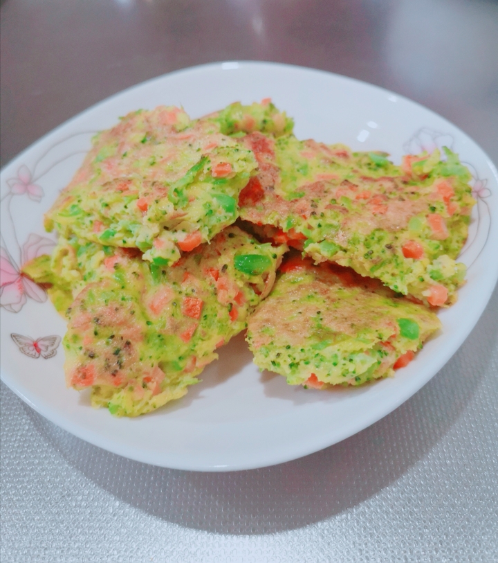 早餐饼（西兰花+胡萝卜版）