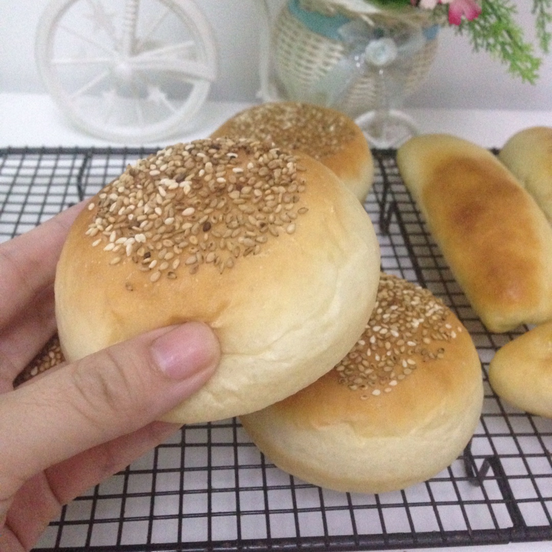 松软健康汉堡胚～汤种