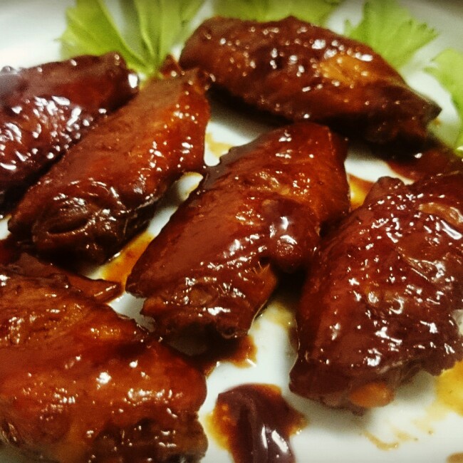 蜜汁鸡翅