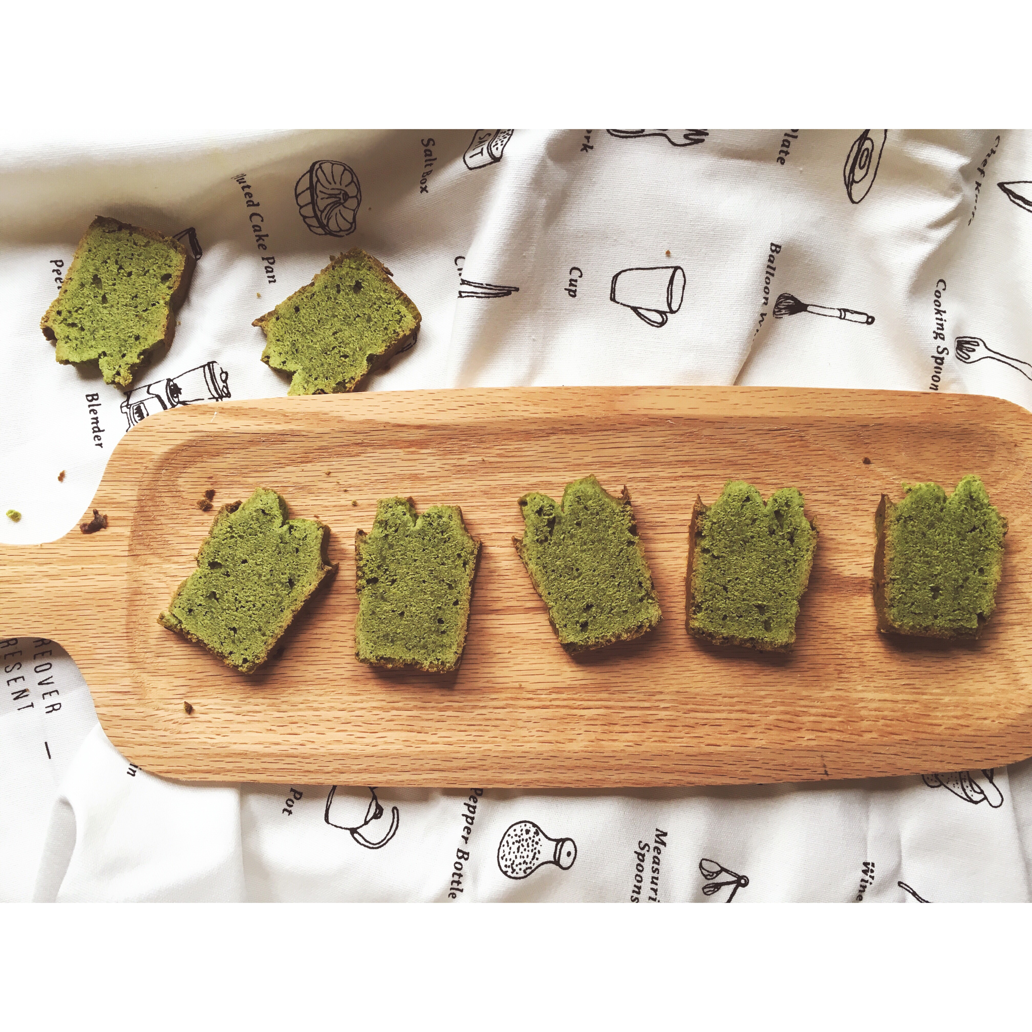 小岛老师的抹茶磅蛋糕