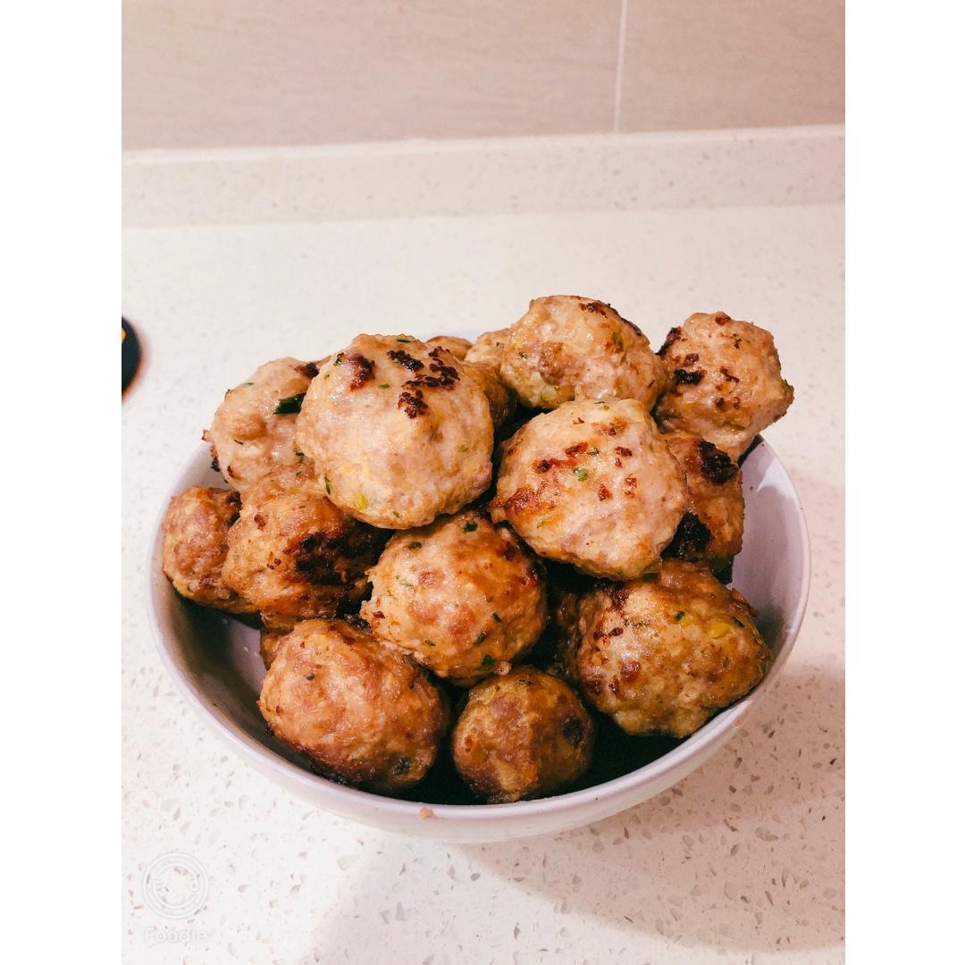 狮子头（球）最古老的做法味道超赞，做法详尽