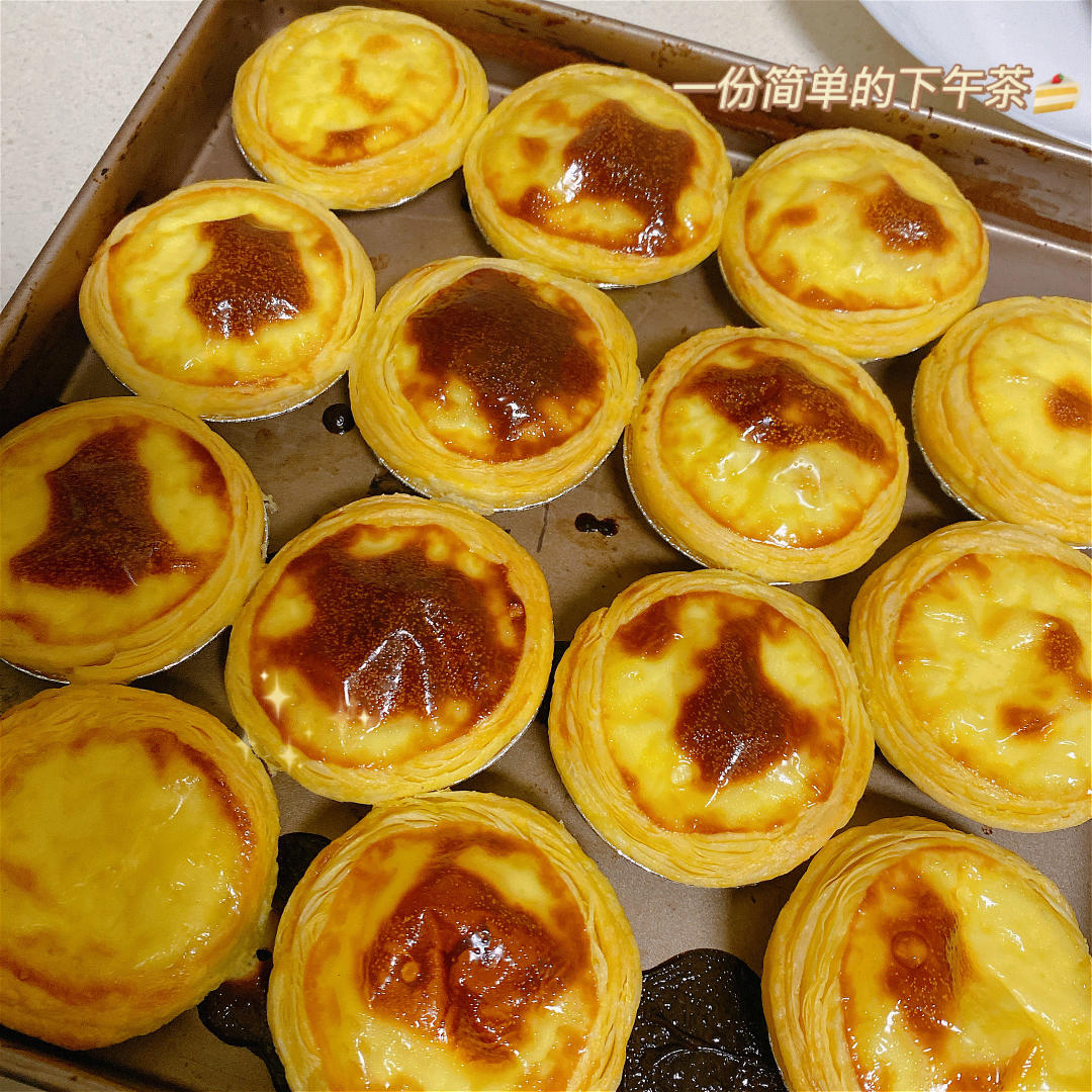 超简单的蛋挞液『KFC口味』『烘培小白必做』『简单快捷烤箱蛋挞』『无淡奶油版本』『超详细步骤』