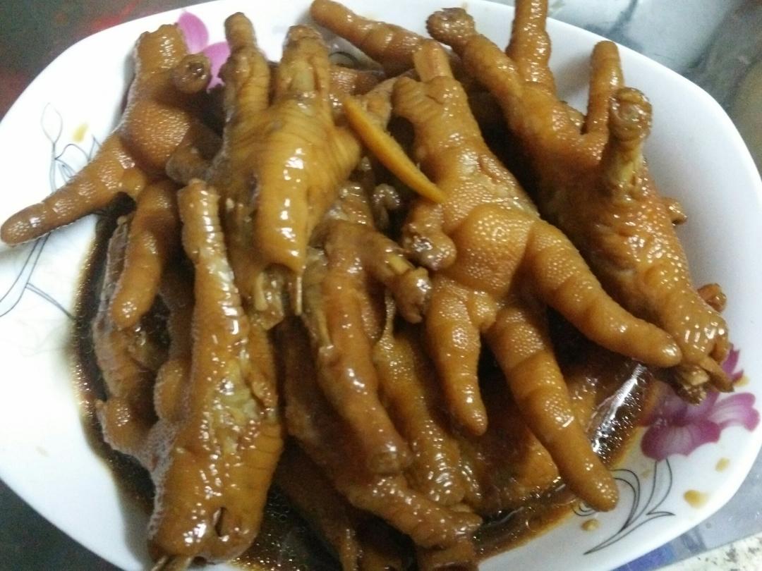 秘制红烧鸡爪