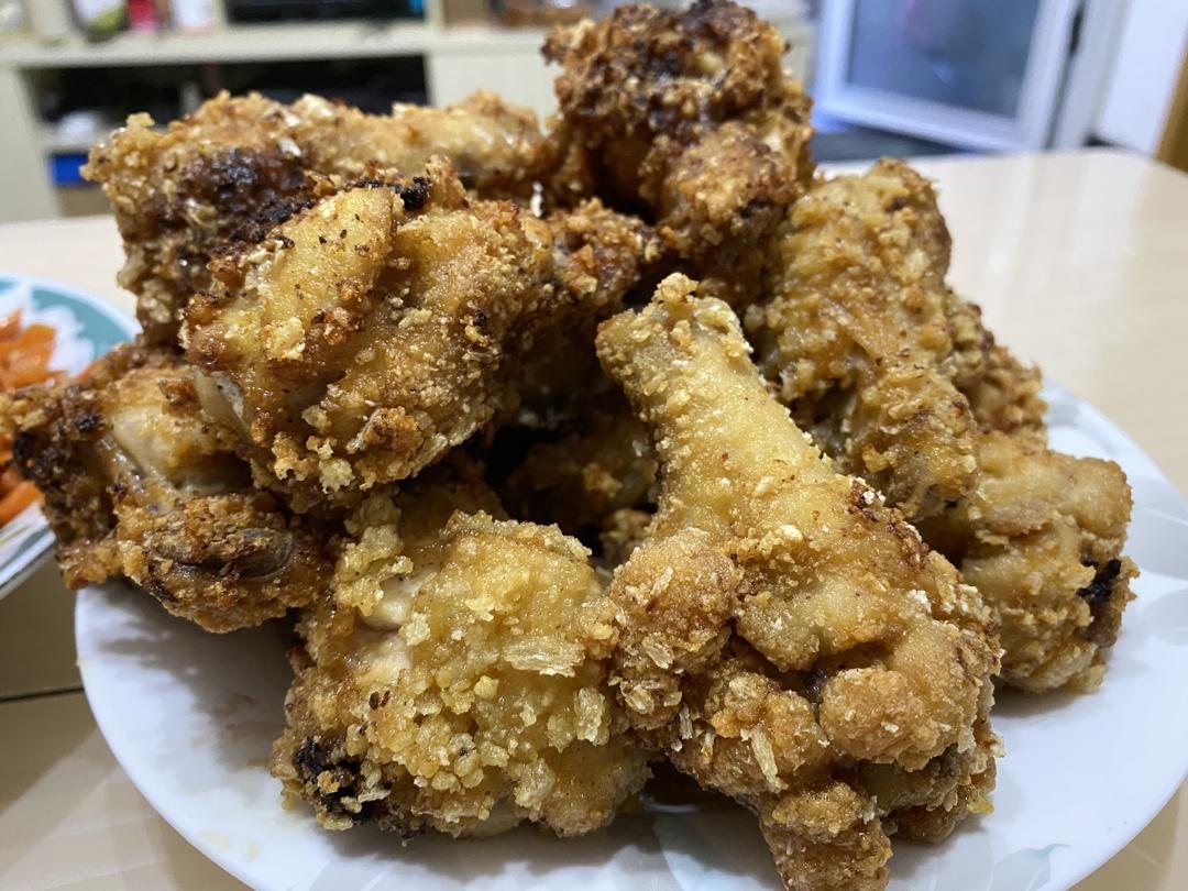 香炸鸡翅根