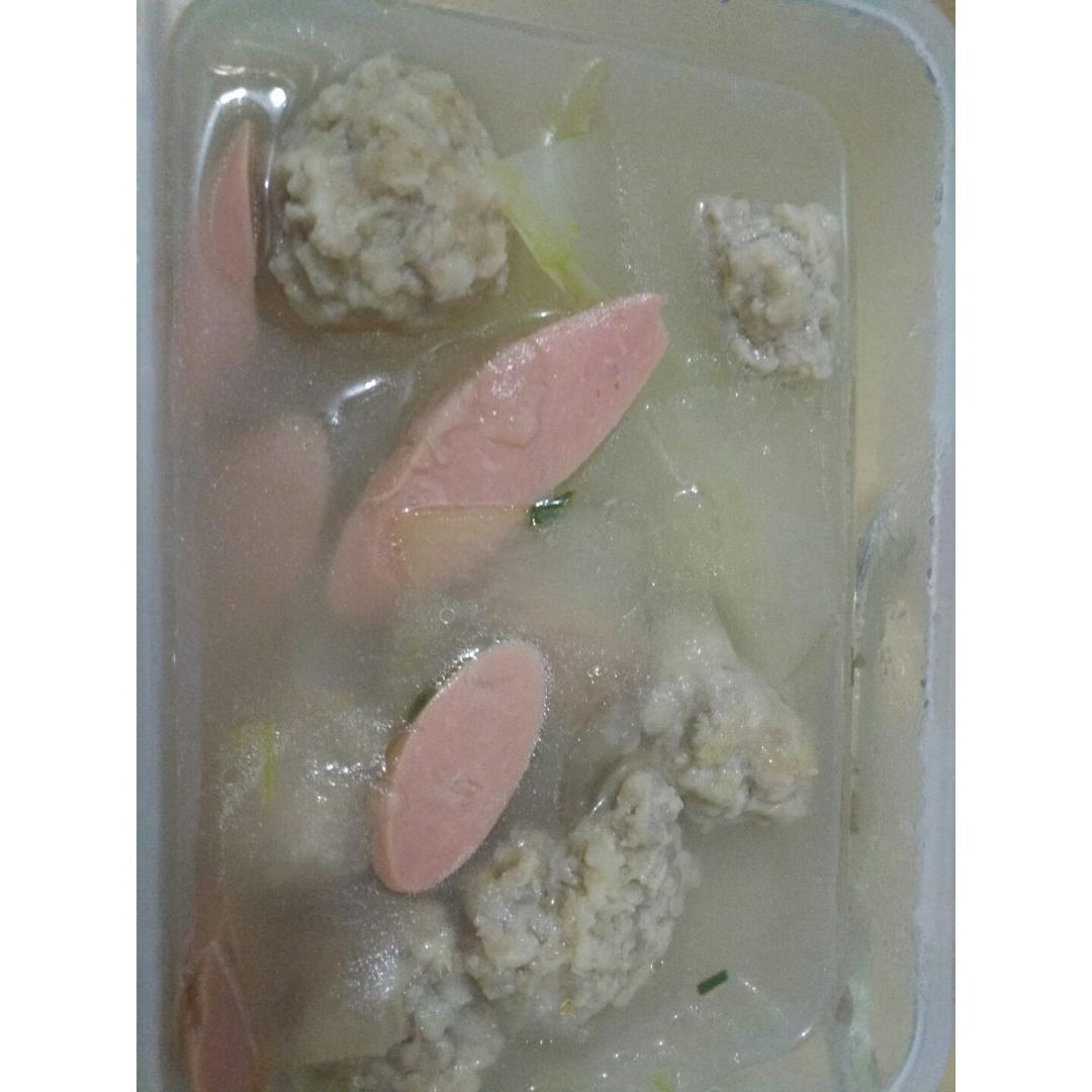 冬瓜汆丸子汤