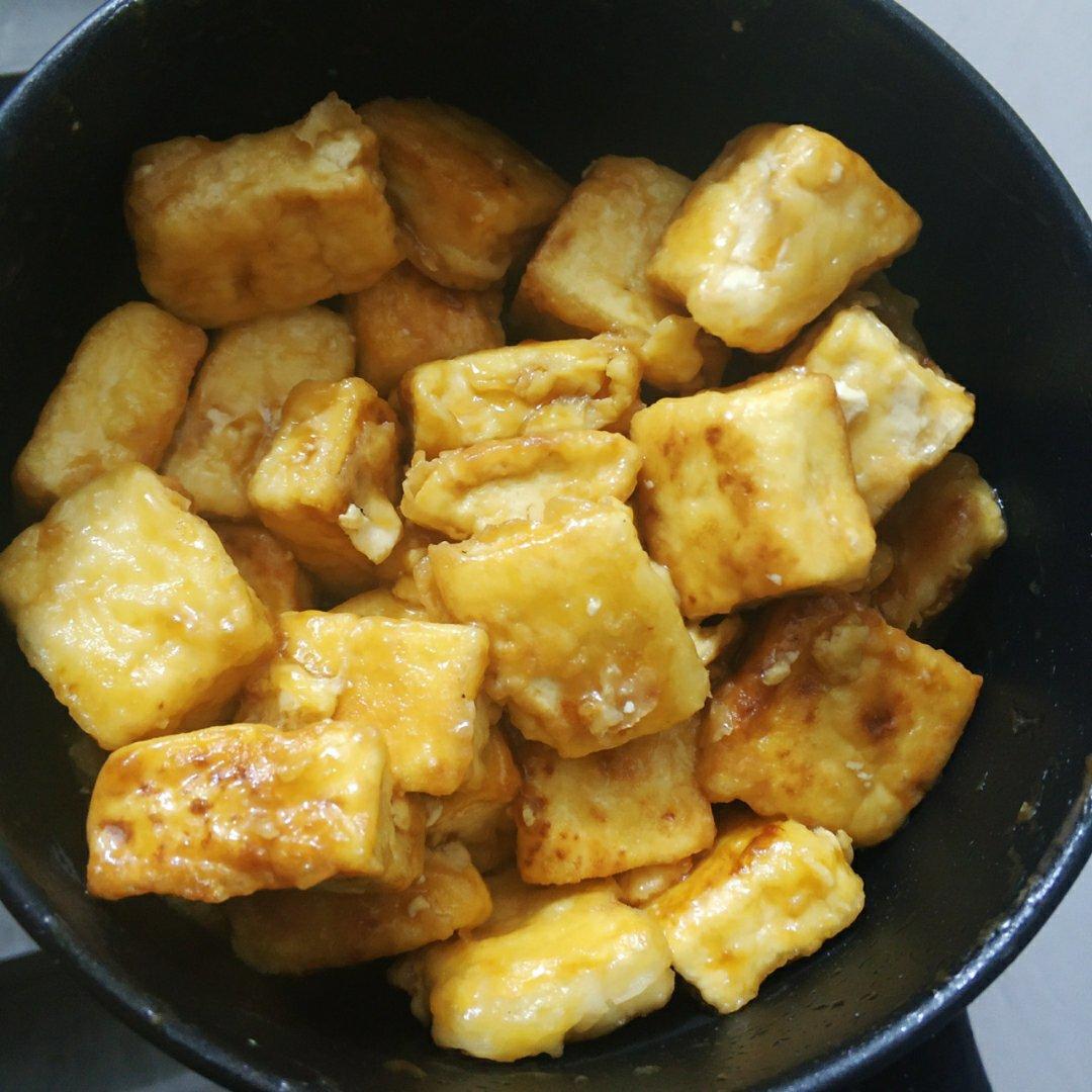 无敌好吃的香煎豆腐
