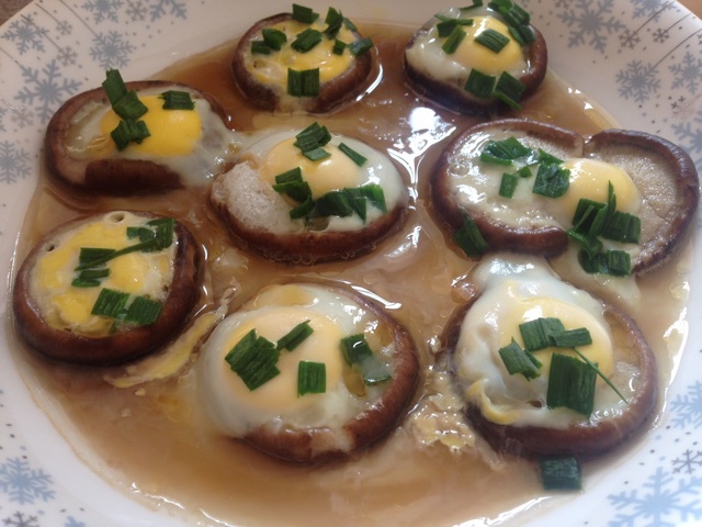 香菇肉末蒸鹌鹑蛋