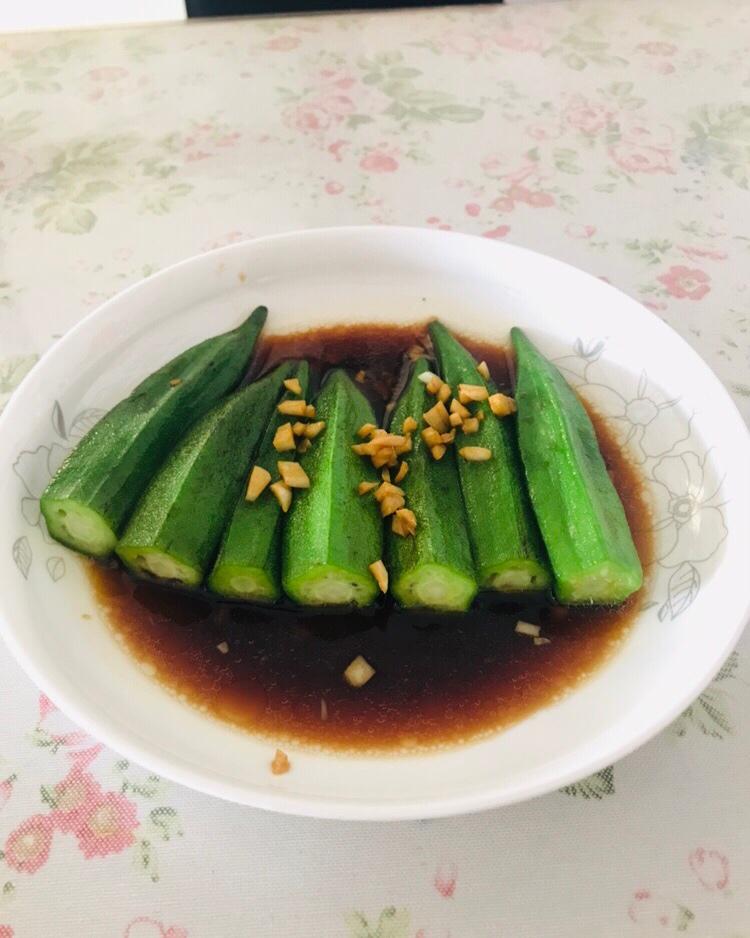 蒜蓉秋葵