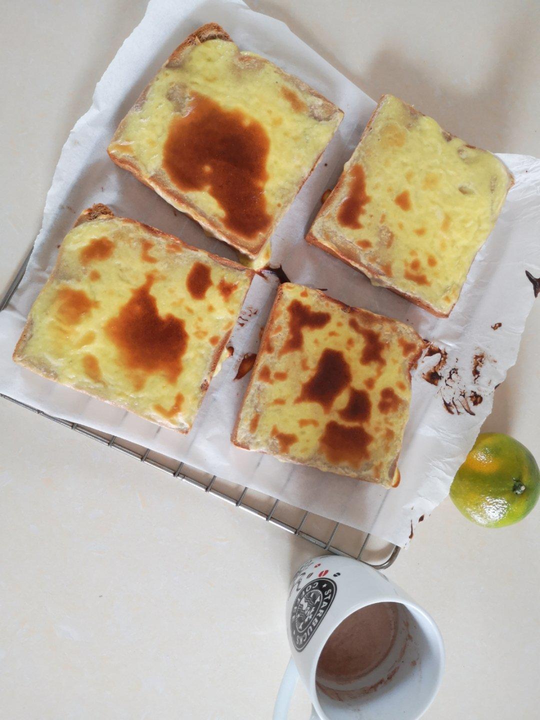 乳酪厚片（消耗吐司，奶油奶酪）