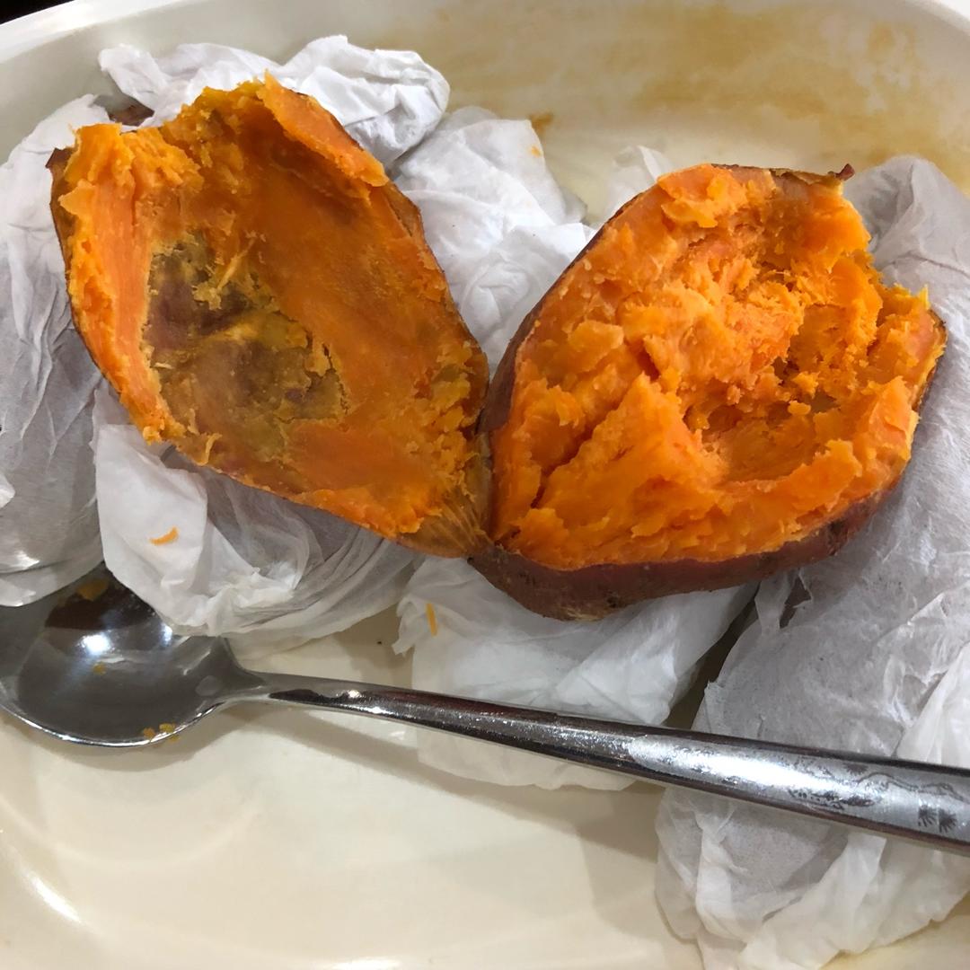 微波炉烤地瓜