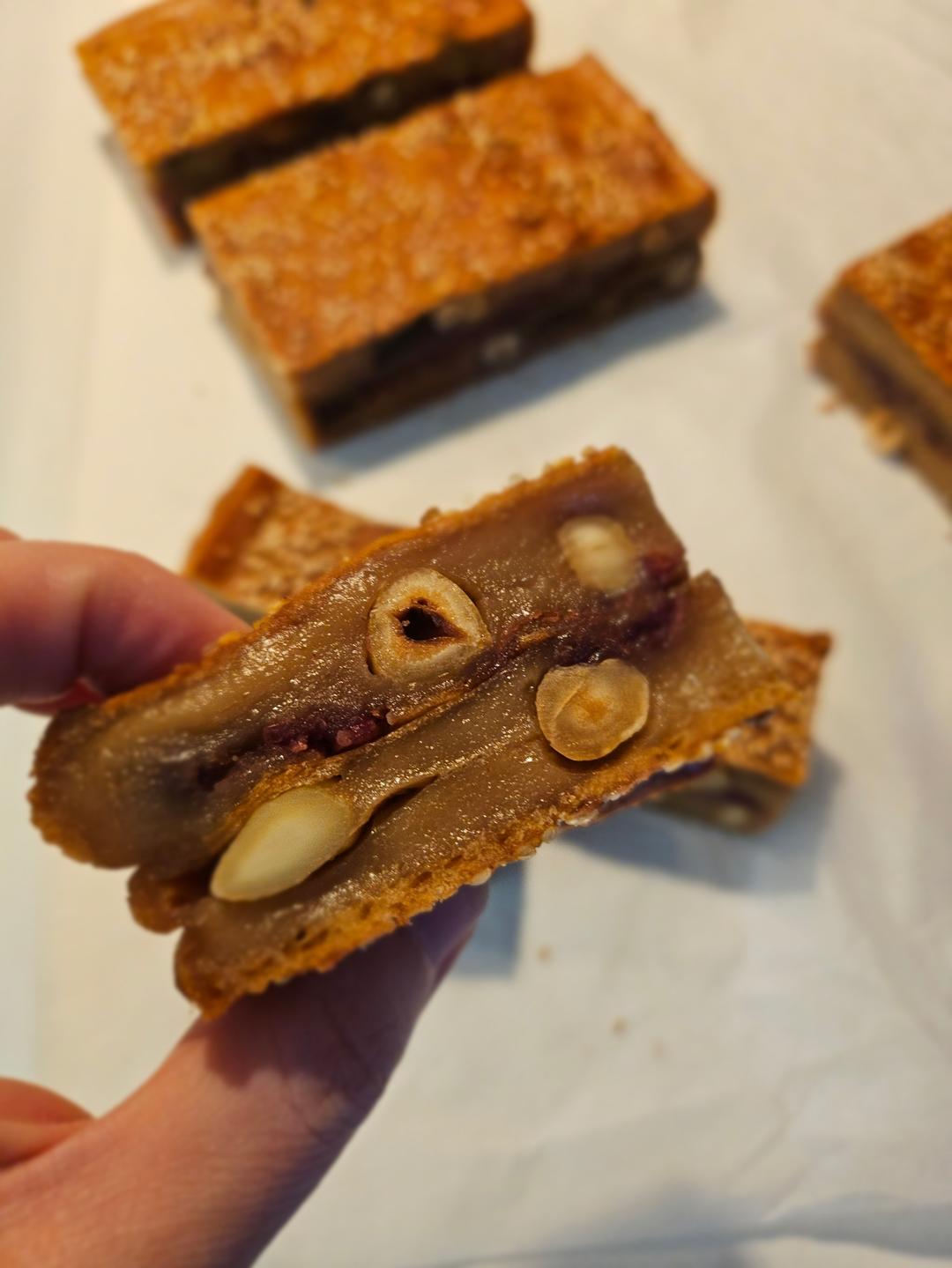 简单快手好吃坚果烤年糕（健康无添加）