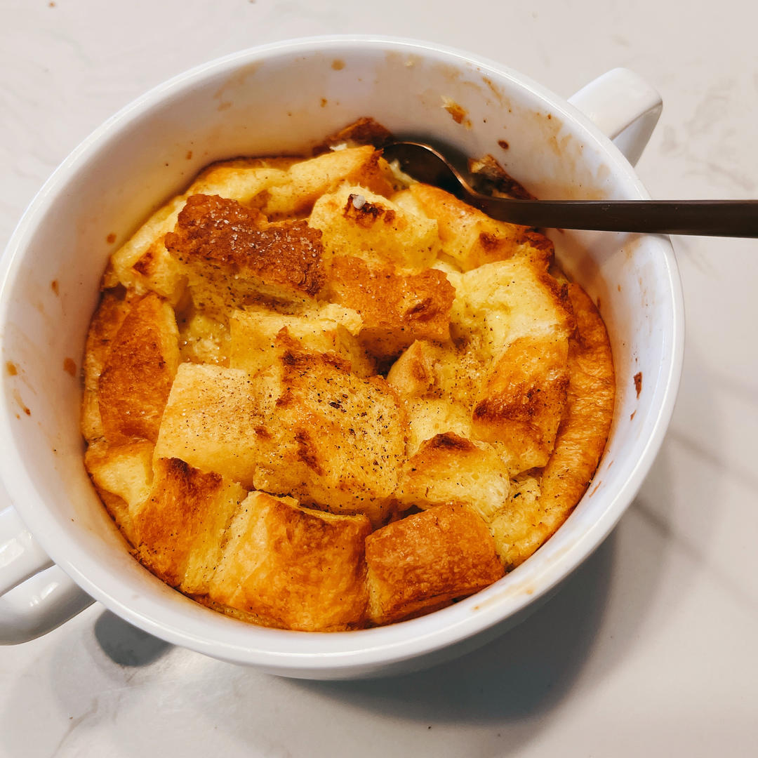 超级简单吐司布丁（烤箱版）