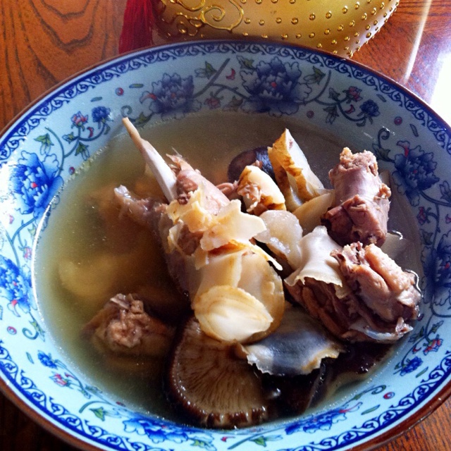 西洋参炖鸡
