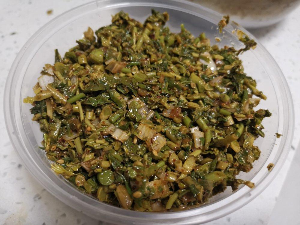 储存香椿最好的方法～油泼香椿芽（香椿酱）