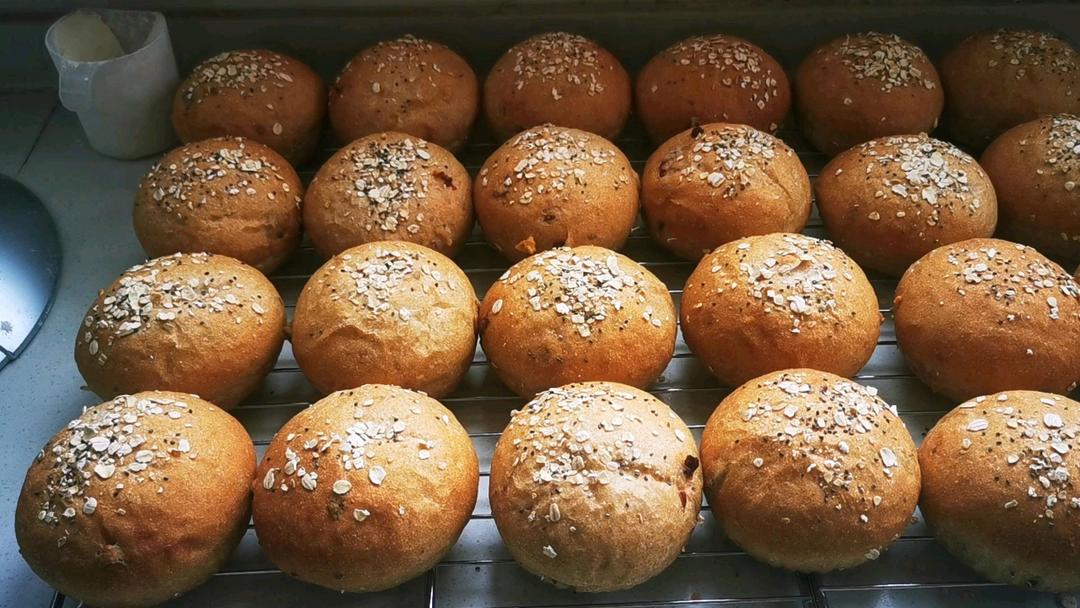 无油无糖纯全麦面包