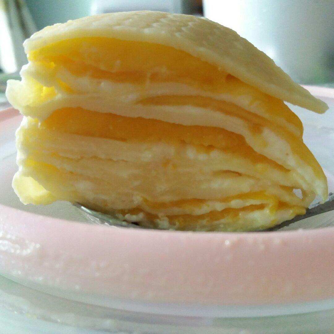 芒果千层蛋糕，100%成功告别煎皮无能