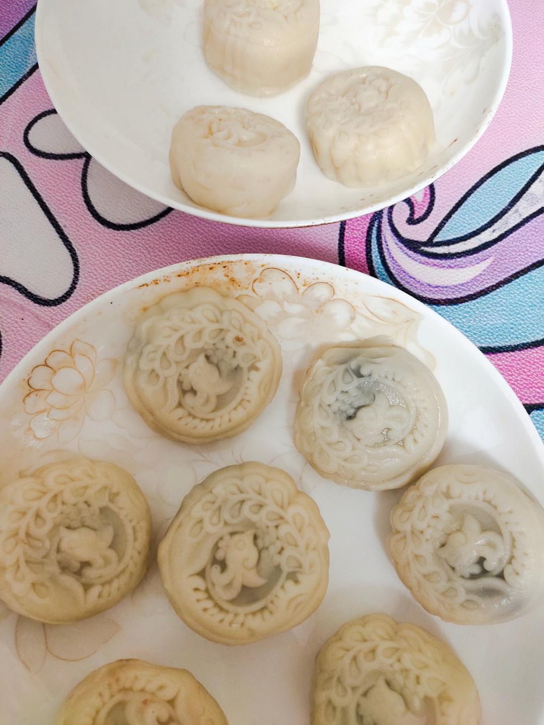 猫山王榴莲冰皮月饼，真正的纯榴莲馅