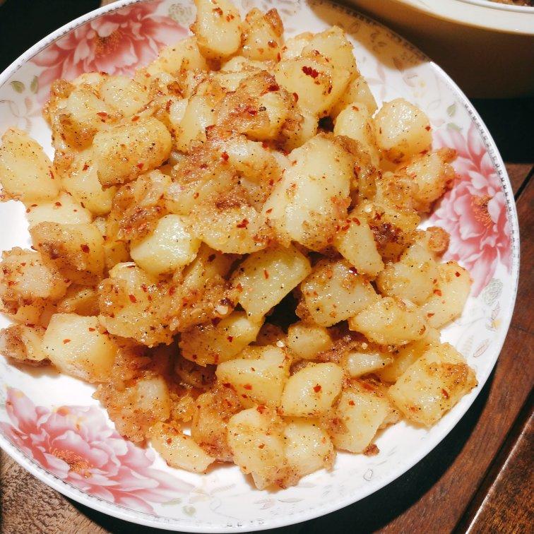 椒盐土豆（平底锅版）