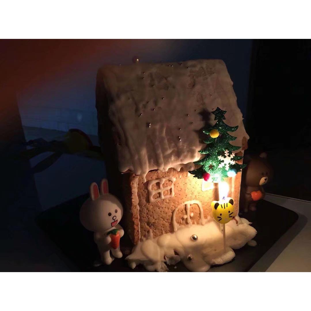 圣诞节姜饼屋（超详细）