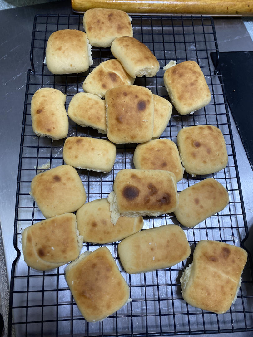 一次发酵牛奶面包小方