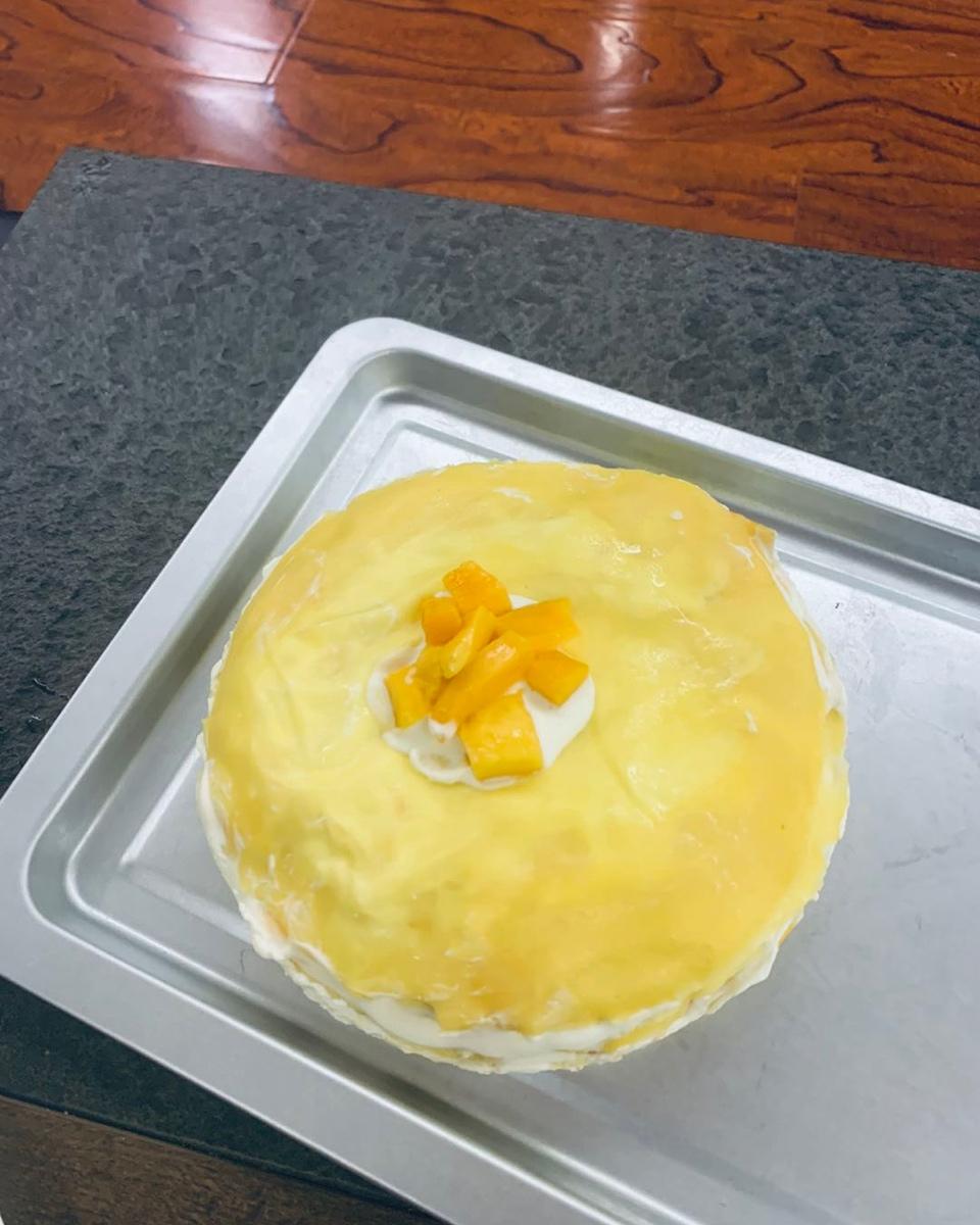 芒果千层蛋糕，100%成功告别煎皮无能