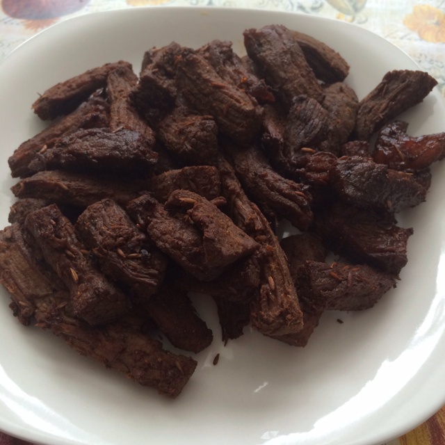 自制烤箱牛肉干